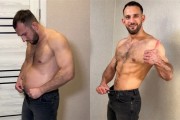 俄罗斯肌肉男挑战每天吃1万大卡再瘦回去！1个月后人没了